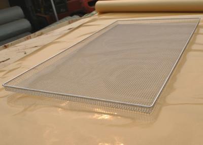 China Food Grade Wire Mesh Tray For Vegetable Dehydration , Corrosion Resistant for sale