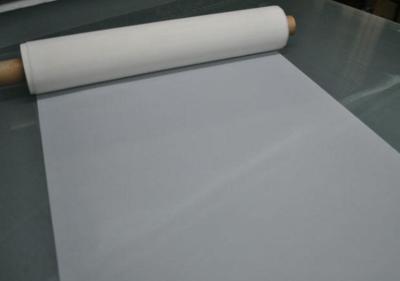 China White High Tension Polyester Screen Printing Mesh Fabric For T-shirt Printing for sale