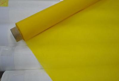 China 100% Polyester 72T White Silk Screen Printing Mesh For Textile , Heat Resistance for sale