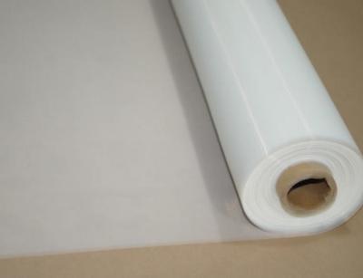 China Customized Screen Printing Fabric Mesh 74 Inch For Electronics , White / Yellow Color for sale