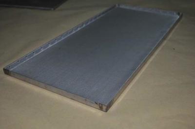 China Food Grade SS Oven Wire Mesh Tray For Food Baking , Polishing Processing for sale