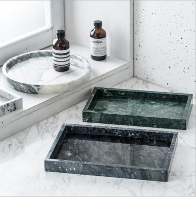 China Floor Type Storage Floor Pure Pure Style Nordic Tray Bathroom Suite Bath Tray Tub Cart Flat Type Natural Marble for sale