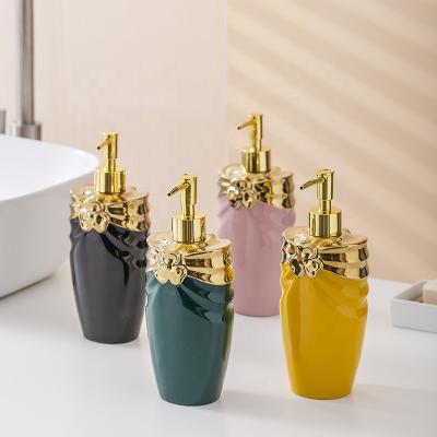 China Sustainable Sustainable Bath Shower Shampoo Bottle Hotel Bathroom Products Shape Hand Lotion Press Bottle for sale