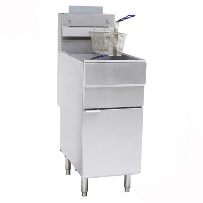 China Other Commercial Professional Gas 4 Tubes Floor Deep Fat Potato Banana Chips Fryer for sale