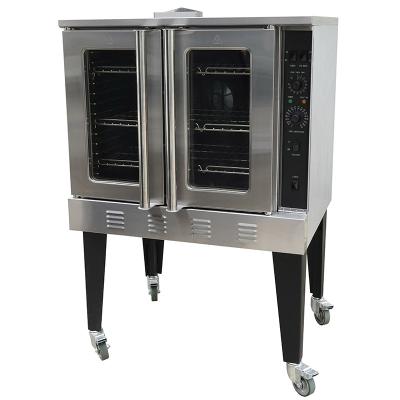 China Commercial catering Heavy Duty Commercial Kitchen Equipment Full Size Gas Convection Baking Oven with 4 Racks ETL Certified for sale