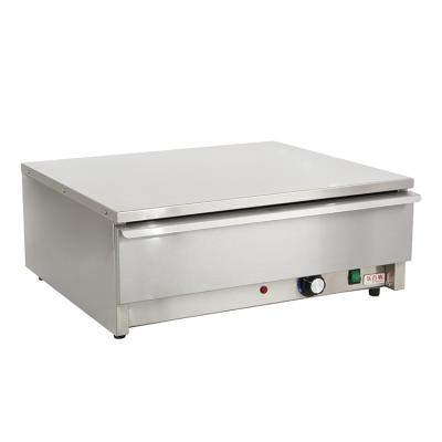 China Stainless steel Stainless Steel 100 mm Depth GN 1/1 Tray Hot Dog Drawer Bun Warmer for sale