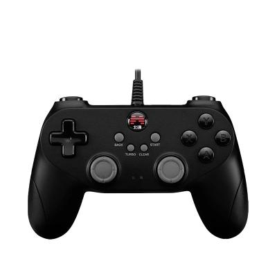 China / Support 2021 Internet Games Online Plug And Play Wired Gamepad Vibration USB Gamepad Interface For Phone/TV Box/Super X Console for sale