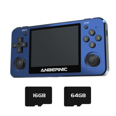 China Aluminum Alloy Shell RG351MP 3.5 Inch Retro Game Portable Handheld Console Support 50000+ Wifi Built-in Emulator For PS1/PSP/DC/SS Gift For Kid for sale