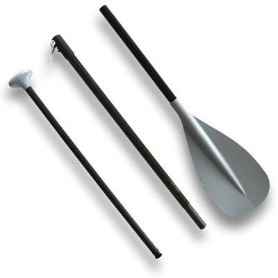 China Unisex Carbon Shaft Plastic Three Piece Adjustable SIP Paddle Carbon Blade for sale