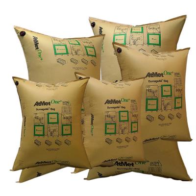 China Brown Kraft Paper Inflatable Dunnage Air Bag For Container Gap for sale