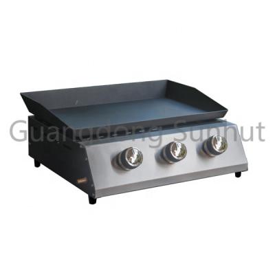 China Adjustable Plancha Burners, Barbecue Size Three Outdoor Grill for sale