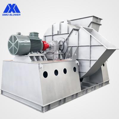 China High Performance Low Price High Temperature Single Fan Suction Coal Gas Boosting And Conveying Blower Centrifugal Fan for sale