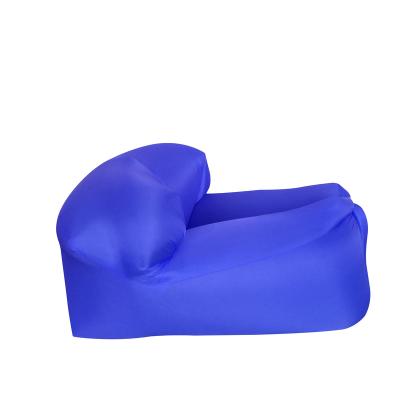 China Outdoor Inflatable Inflatable Sleeping Bag Couch Air Sofa Chair for Camping&Hiking and Swimming Pool for sale