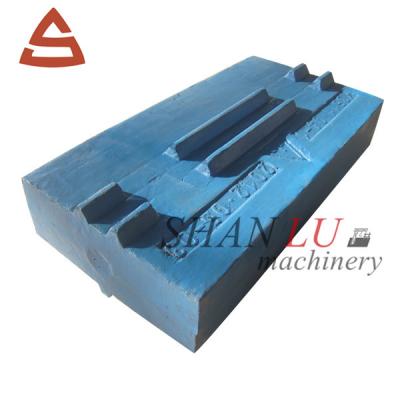 China energy & PF1315 China Mining 1214 Impact Crusher Part Breaker Plate Blow Bar for sale