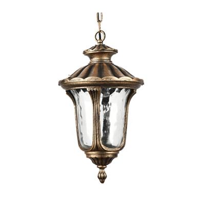 China Europe Pendant Lamp Outdoor Aluminum Antique Hanging Lamp for sale