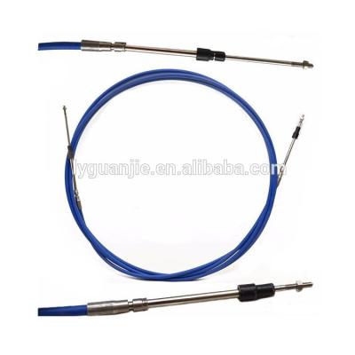 China HDPE 10/32 UNF Marine Rod End Cable Shift Price Throttle And Shift Reciprocating Cable for sale