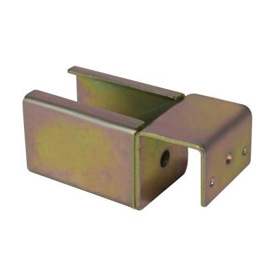 China Common Transport Metal Sheet Slide Track Adjustment For Gravity Flow Racks Roller Track Support Metal Connecting for sale