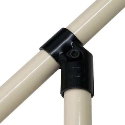 China Joining Pipe Lines 28mm Lean Joint Metal Piipe Flexible Pipe ConnectorFor Fixed Wire Rod Pipe Frame for sale