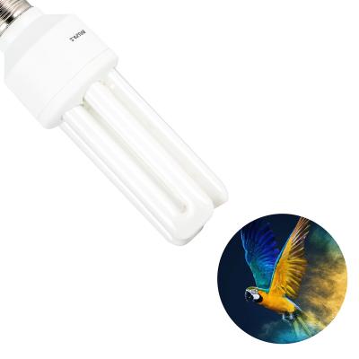 China 13 Watt Viable Bird Uvb Mini Compact Fluorescent Lamp Heat UV Lights for sale