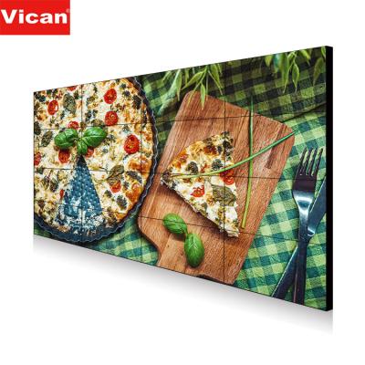 China 4g Indoor Seamless Narrow 4x4 Matrix Bezel Video Network Advertising Player 49 Inch Ultra Thin LCD Video Wall Screen for sale