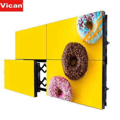 China Flat 4k 16x6 Kiosk Boe 46 Wall Bar Lcd 0.88mm Lcd Display Show Digital Advertising Advertising Screen for sale