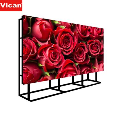 China 55 Inch Indoor Window Facing Advertising Screen 65 Inch Ultra Narrow Bezel LCD Video Wall Advertising Display for sale