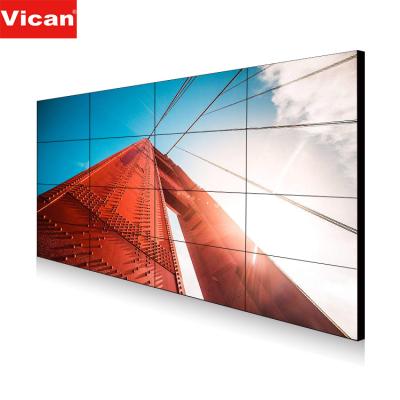 China Other Economic 3x3 TV Custom Design 4kUnit Panel 55 Inch Lcd Video Wall 4k 0.88mm Splicing Screen for sale