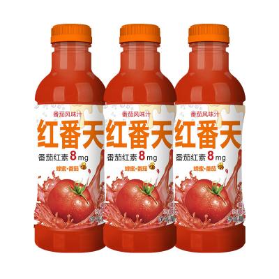 China Low Calorie Unsalted Tomato Juice with 11.2g Carbohydrates 0g Protein 6mg Sodium - 100ml Bottle for sale