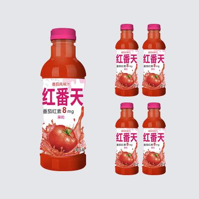 China Unsalted Tomato Juice Energy 2% Nutrient Reference Value 11.2g Carbohydrates Per 100ml for sale