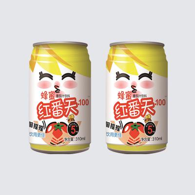 China Tomatensap met een laag koolhydraatgehalte met honing Tomatensap in blik 310 ml Te koop