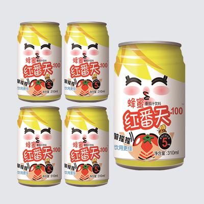 China 310 ml tomatengedrink met honing, laag zout tomatensap Te koop