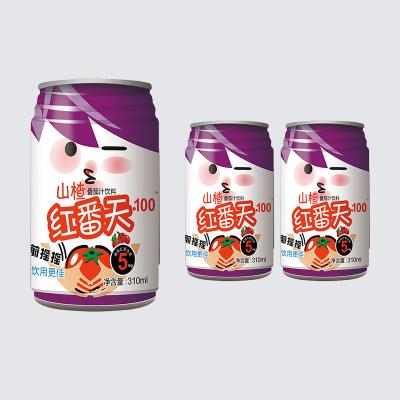 China Blanqueamiento sin sal añadida Jugo de tomate en lata 310ml OEM ODM en venta