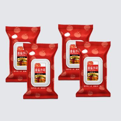 China Original Flavor Bagged Tomato Paste 2g Protein Small Tin Tomato Paste for sale