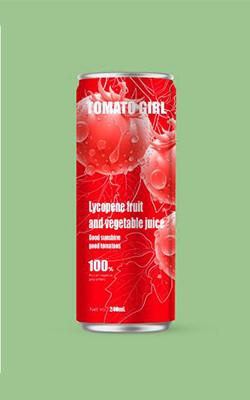 China Energieversterkende koolhydraatarme tomatensap 330 ml aluminium blikjes met essentiële voedingsstoffen Te koop