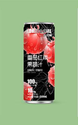 Chine Suc de tomate énergétique / Suc de tomate mélangée 330 ml boîtes en aluminium avec 12,4 g de glucides faible teneur en sodium et nutritif à vendre