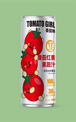 China Delicious Tomato Fruit Juice 330ml aluminum cans with Low Carbohydrates Energy Content and No Fats for sale