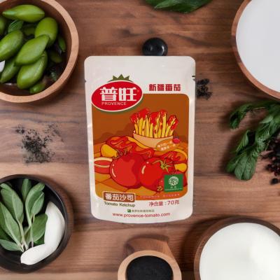 China Energy 7% Nutrient Reference Value Tomato Ketchup With 5.3g Protein for sale