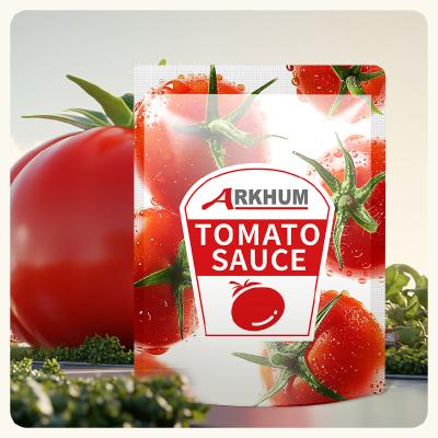 Chine 70g de pâte de tomate concentrée pour soupe rouge russe / pâtes / chaudron à vendre