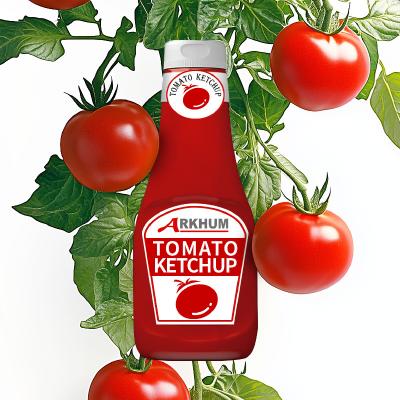 China Fat 3.3g Per 100g Tomato Ketchup Sauce Elevate Dishes Energy 564 Kj Per 100 G for sale