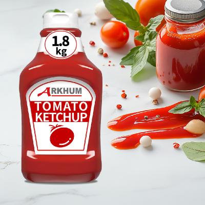 China Dipping Foods Low Sodium Ketchup 180g Low Salt Tomato Sauce for sale