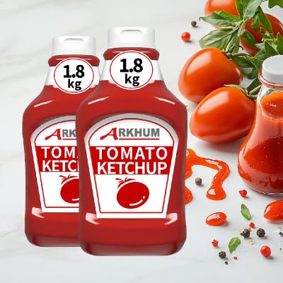 Cina 3 kg di vitamina A Ketchup sano Salsa di pomodori in scatola con condimenti italiani in vendita