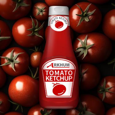 Cina Zero grassi Ketchup sano Sapore dolce e pungente Tessitura liscia e spessa in vendita