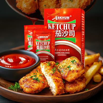 China Delicious Pouch Tomato Sauce 4.1g Fat 4.2g Protein Fresh Tomato Sauce for sale