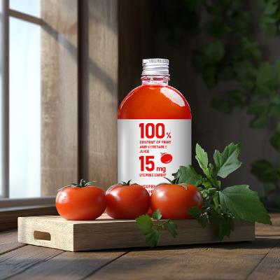 China OEM 210 ml Tomatensap met een laag zoutgehalte Te koop