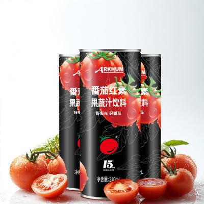 China 100% natuurlijke tomatenfruitsap met 12,4 g koolhydraten 6 mg natrium Te koop