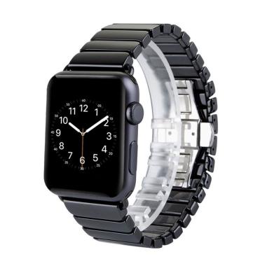 China Ceramic Ceramic Band For Apple Watch Fashional Strap Ceramic Wrist Band For Apple Watch Band for sale