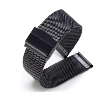 China Factory direct 2021 soft mesh strap suitable for watch strap stainless steel for 12mm 14mm 16mm 18mm 20mm 22mm watch for sale