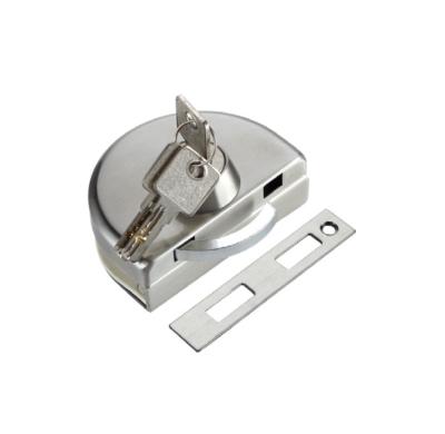 China New Style Modern Stainless Steel Glass Door Lock for sale