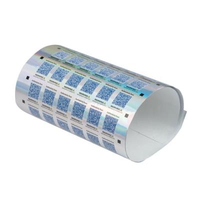 China High Quality 3D QR Code Security Label Stickers Holographic Label, Anti Counterfeiting, Manufacturer for sale