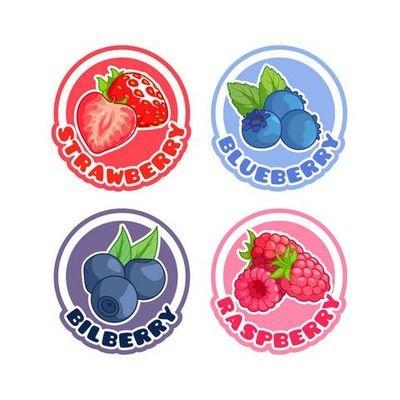 China Custom High Quality Waterproof Self Adhesive Sticker Cheap Price Label C Sticker High Redemption Rate For Fruit for sale